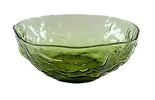 Load image into Gallery viewer, Green Textured Glass Bowl
