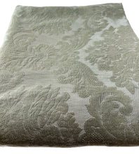 Load image into Gallery viewer, Green Damask Tablecloth (57&quot; x 92&quot;)
