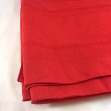 Load image into Gallery viewer, Red Striped Rectangular Tablecloth 
