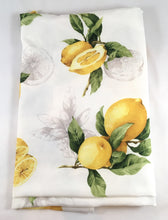 Load image into Gallery viewer, Lemon Round Tablecloth

