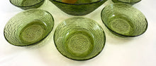 Load image into Gallery viewer, Green Glass Bowl
