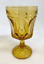 Load image into Gallery viewer, Large Vintage Amber Goblets
