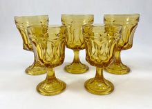 Load image into Gallery viewer, Amber Small Vintage Goblet
