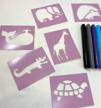 Load image into Gallery viewer, Stencil and Marker Set