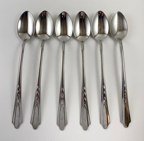 Long-Handled Metal Spoons