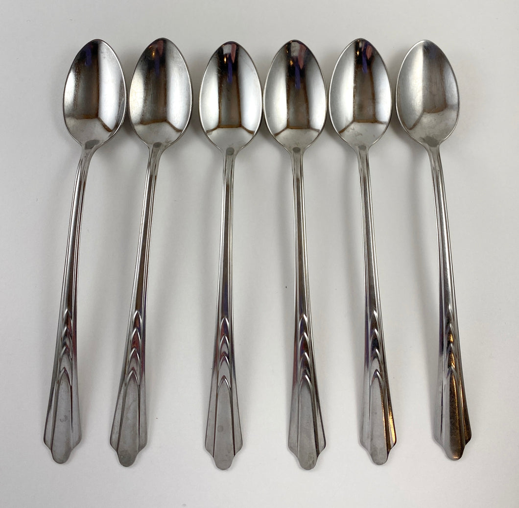 Long-Handled Metal Spoons