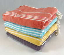 Load image into Gallery viewer, Colorful Cotton Throws
