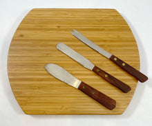 Load image into Gallery viewer, Dark Wood Knife Set