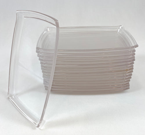 Clear Acrylic Canape Trays