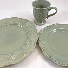 Load image into Gallery viewer, Green Ceramic Dish Set

