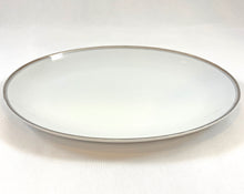 Load image into Gallery viewer, China Servingware, White with Platinum Rims