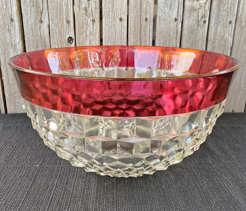 Ruby Red Punch Bowl