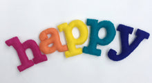 Load image into Gallery viewer, Felt "Happy Birthday" Garland