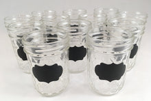 Load image into Gallery viewer, Small Mason Jars with Chalk Labels