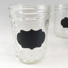 Load image into Gallery viewer, Small Mason Jars with Chalk Labels