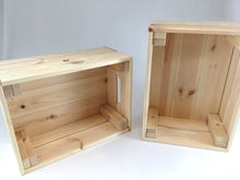 Load image into Gallery viewer, Small Wooden Crates