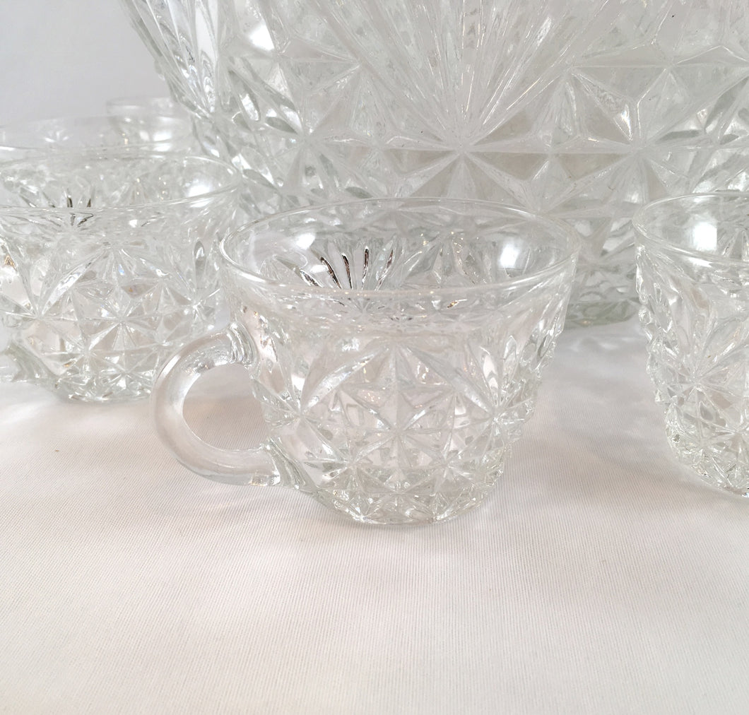 Clear Glass Punch Cup