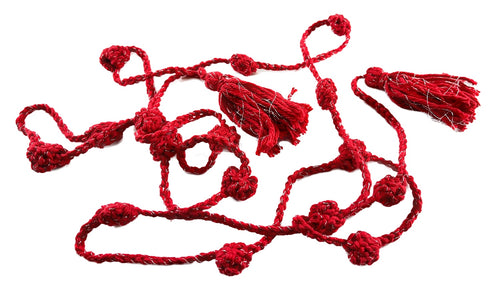 Assorted Crocheted Yarn Garlands