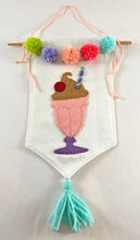 Load image into Gallery viewer, Ice Cream Sundae Wall Hanging
