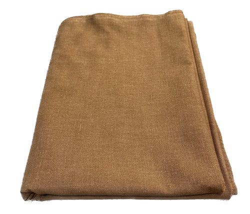 Brown Linen Tablecloth (58