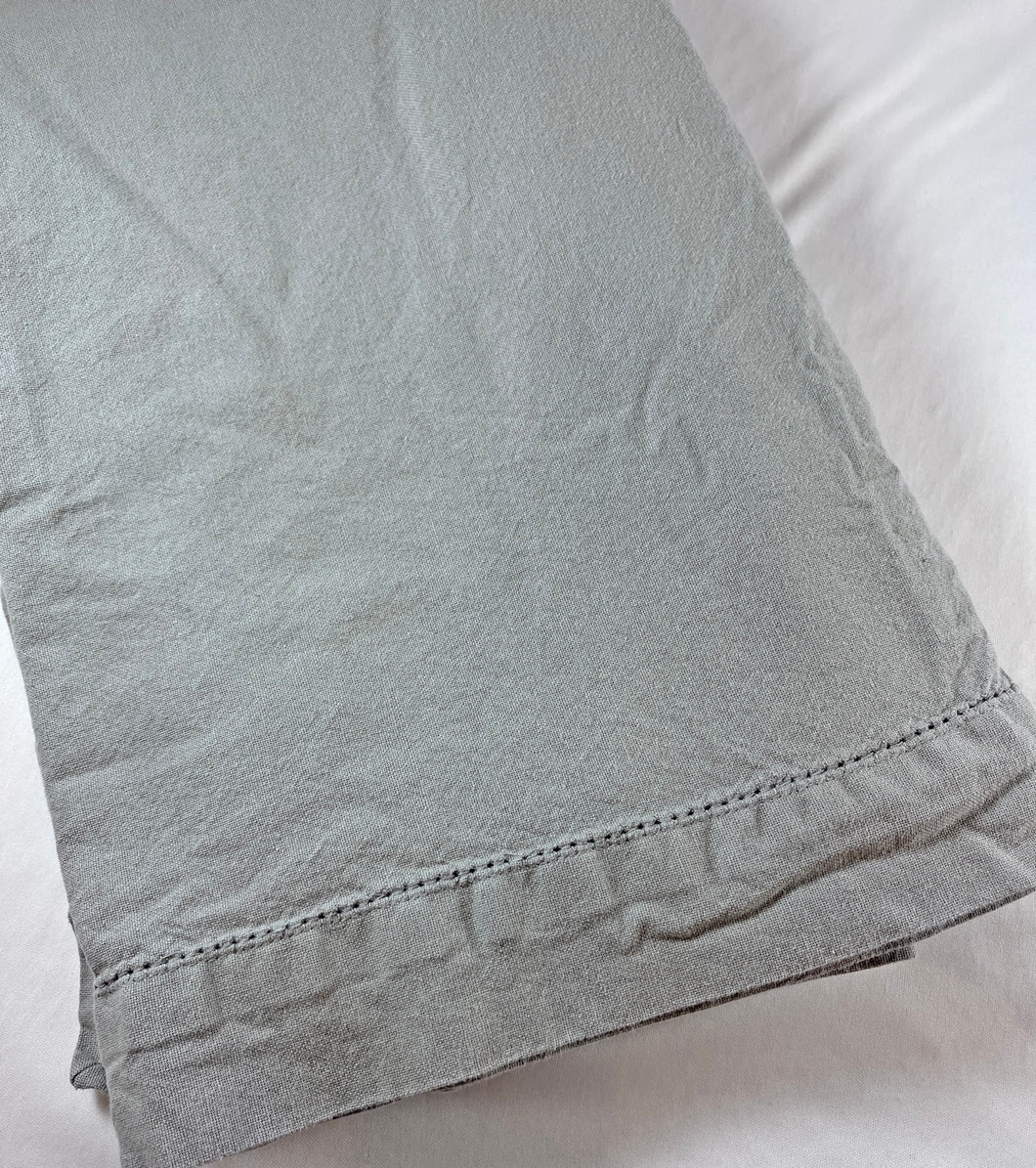 Grey Cotton Tablecloth (60