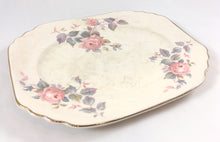 Load image into Gallery viewer, Rose-Patterned China Serving Platter
