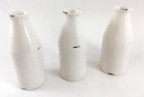 Ceramic Milk Bottles