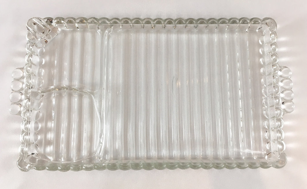 Rectangular Glass Snack Plates
