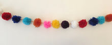 Load image into Gallery viewer, Colorful Pompoms Garland
