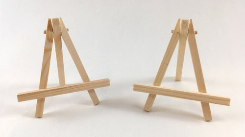 Small Wood Display Easels