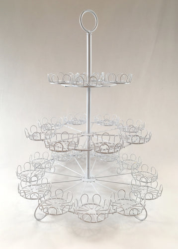 White Metal Cupcake Tree