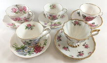 Load image into Gallery viewer, Assorted China Tea Cups and Saucers
