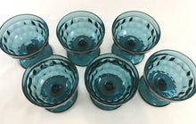 Load image into Gallery viewer, Blue Glass Dessert Bowls
