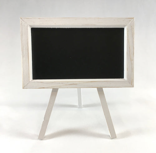 Chalkboard Easel with White Frame