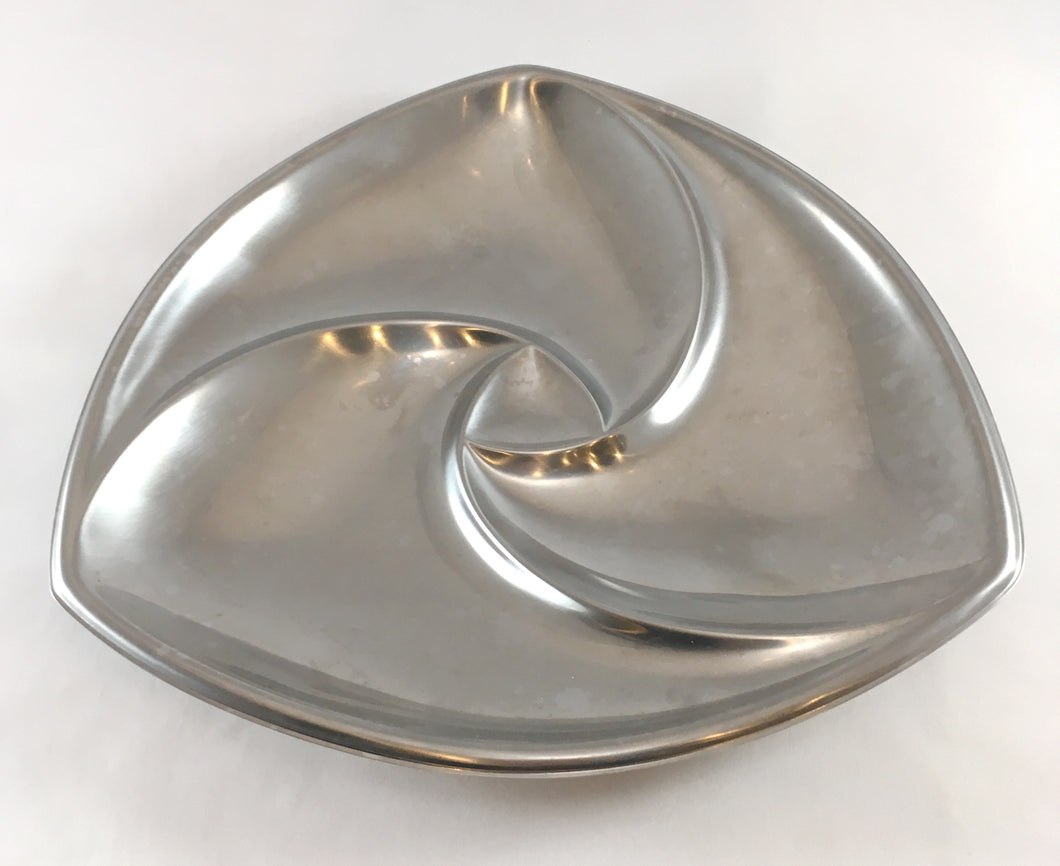 Triangular Stainless Serving Tray