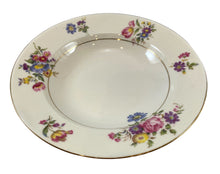 Load image into Gallery viewer, Floral Pattern China Soup Bowl
