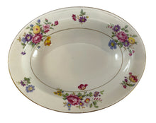 Load image into Gallery viewer, Floral Pattern China Serving Bowl
