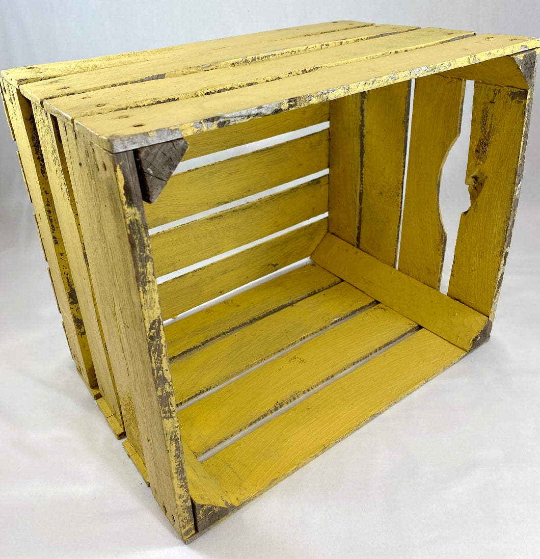 Large Yellow Crate