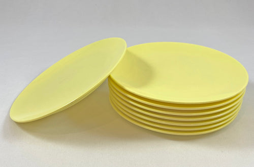 Small Yellow Melamine Plates