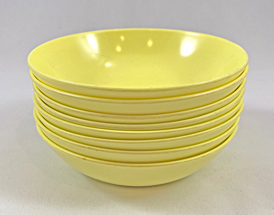 Small Yellow Melamine Bowls