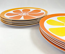 Load image into Gallery viewer, Citrus Melamine Plates
