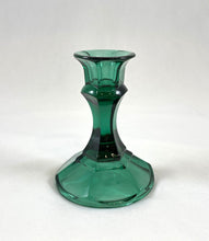 Load image into Gallery viewer, Green Glass Candlestick
