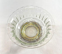 Load image into Gallery viewer, Metal Footed Glass Snack Bowl
