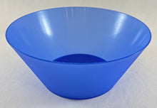 Load image into Gallery viewer, Blue Plastic Serving Bowl

