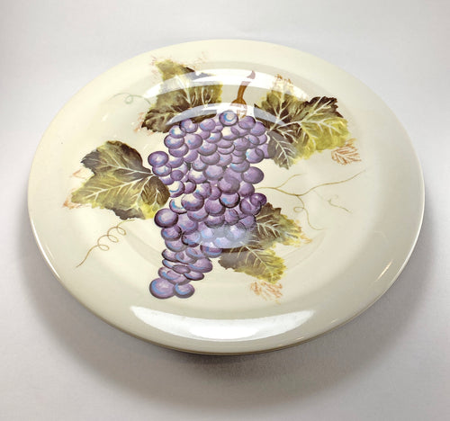 Melamine Serving Dishes with Grape Design