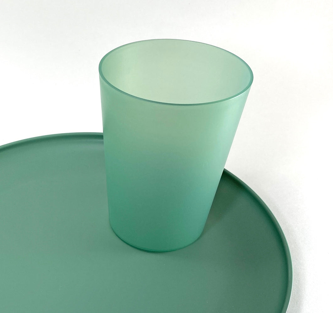 Green Plastic Cups