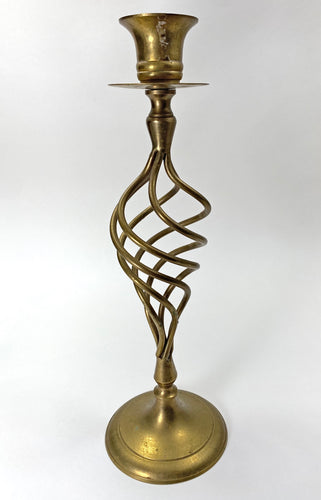 Medium Brass Candle Holder