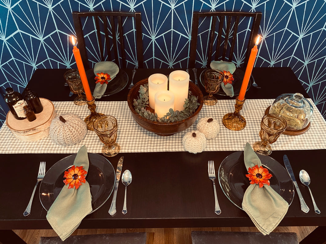 Fall Tablescape (Party for 8)
