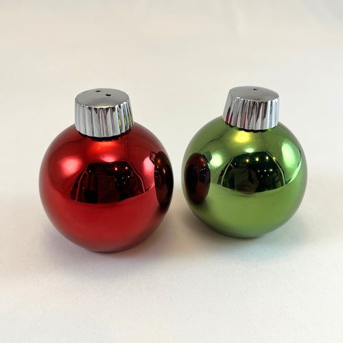 Ornament Bulb Salt and Pepper Shakers (Set of 2)