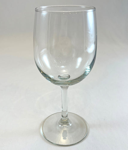 Assorted Clear Stemmed Wine Glasses